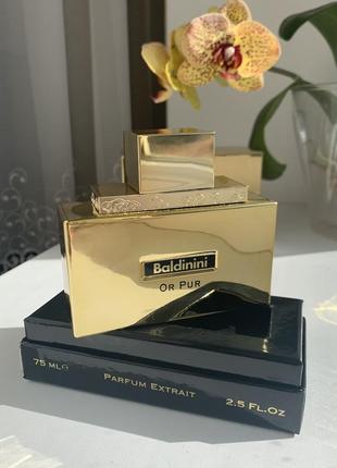 Baldinini or pur parfum extrait 75 мл оригинал!2 фото