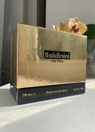 Baldinini or pur parfum extrait 75 мл  оригінал!4 фото