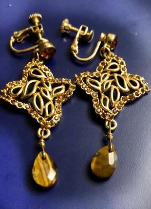 Серьги шарики клипсы