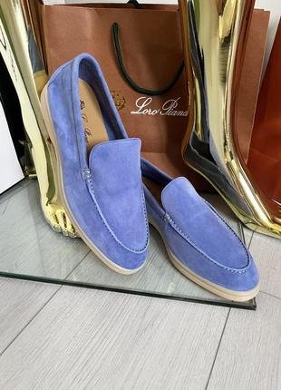 Лоферы loro piana натуральная кожа лоро пирога