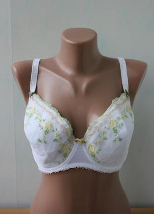 Бюстгальтер plunge з вишивкою lepel london, 38dd/85 дд