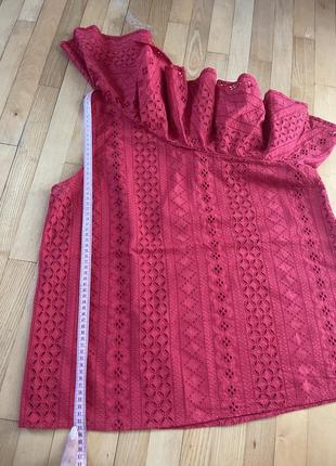 Красивая блуза на одно плечо4 фото