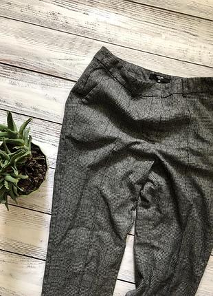 Классические брюки гусиная лапка клетка брюки