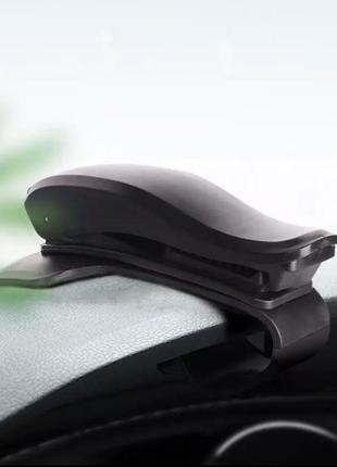 Автомобільний тримач для телефону - затискач cm320 (прищіпка для телефону)7 фото