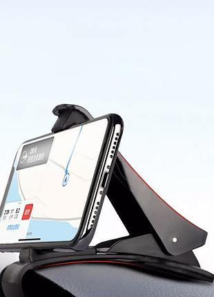 Автомобільний тримач для телефону - затискач cm320 (прищіпка для телефону)2 фото