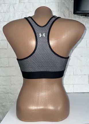 Оригинальный компрессионный топ, бра для занятий спортом under armour3 фото