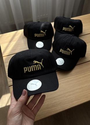 Кепка бейсболка launched puma новенькая оригинал черная с биркой