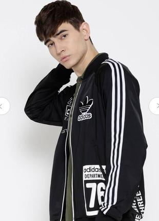 Adidas zip track top раритетная кофта на замке много лого2 фото