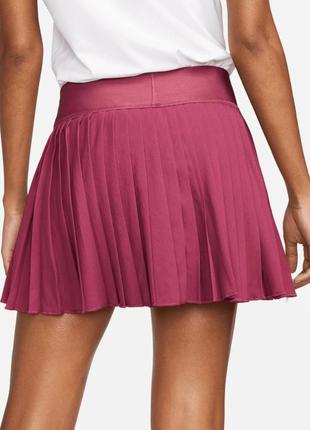 Юбка nike court dri-fit advantage skirt теннисная новая оригинал2 фото