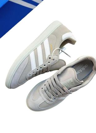 Кросівки adidas samba og wonder white linen green5 фото