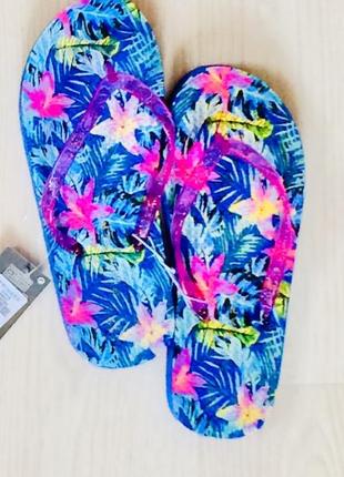 Женские шлепанцы вьетнамки флипфлопы оригинал примарк primark