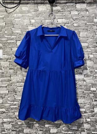 Платье, красивое платье, летнее платье, синее платье