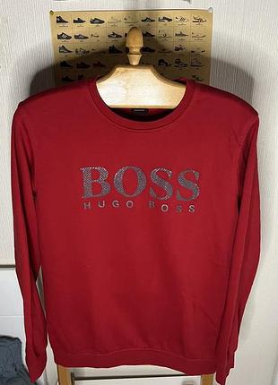 Hugo boss big logo свитшот с большим лого хьюго босс