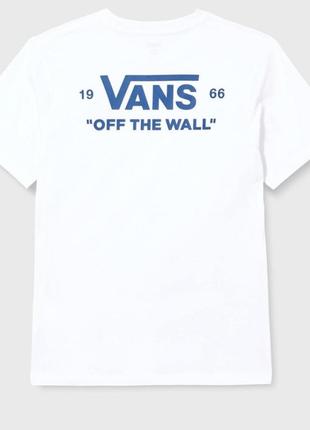 Белая футболка от бренда vans. новый товар, разные варианты3 фото