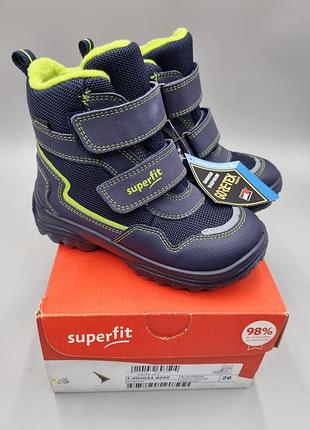 Зимові черевики superfit snowcat 26, 27, 28, 29, 30, 35 зимние ботинки