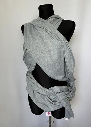 Серый слинг шарф для ребенка lictin 450x52 см