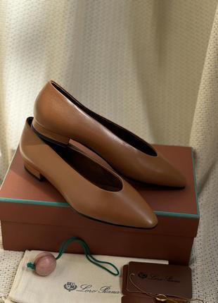 Туфли балетки loro piana