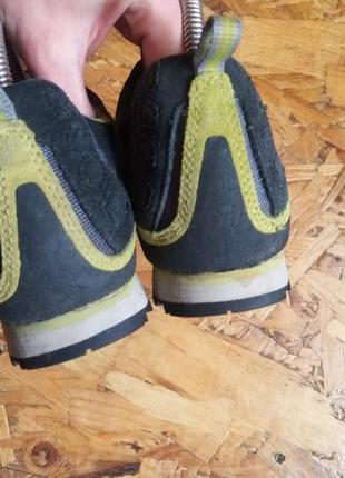 Кожаные замшевые кроссовки на мембрами не промокаемые asolo gore-tex6 фото