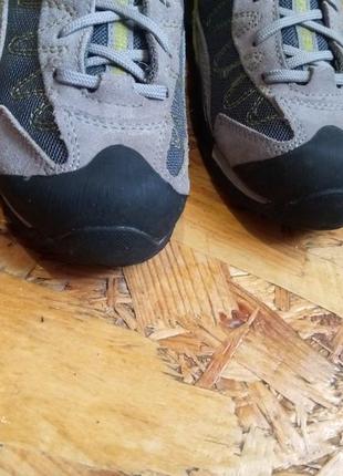 Кожаные замшевые кроссовки на мембрами не промокаемые asolo gore-tex5 фото