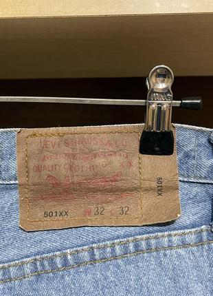 Levi's 501 xx, made in usa, оригінал вінтажні джинси з 80-90 x2 фото