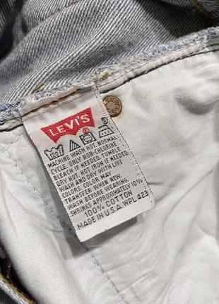 Levi's 501 xx, made in usa, оригінал вінтажні джинси з 80-90 x9 фото