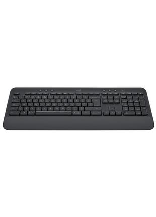 Клавiатура бездротова logitech signature k650 us graphite usb (920-010945)