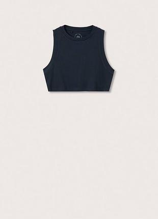 Короткий топ mango