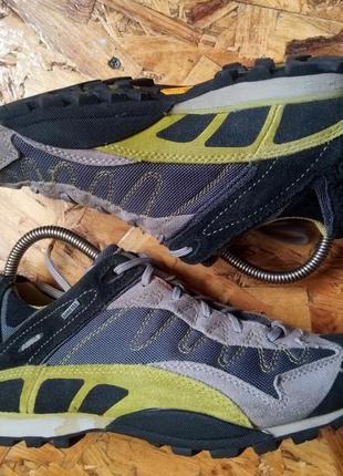 Кожаные замшевые кроссовки на мембрами не промокаемые asolo gore-tex2 фото
