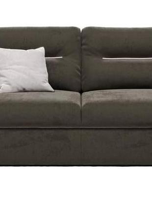 Двухместный диван andro ismart taupe 206х105 см темно-коричневый 206ptc