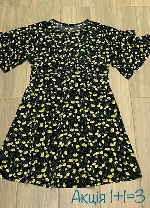 Акция 🎁 стильное платье v by very в цветочный принт primark h&m