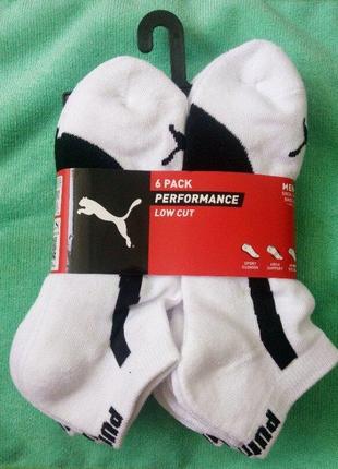 Носки мужские puma half terry low-cut socks