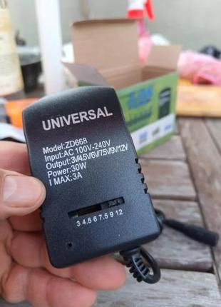 Регулируемый источник питания, адаптер с несколькими напряжениями переменного тока