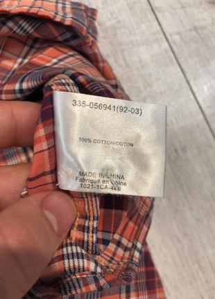 Рубашка в клетку uniqlo