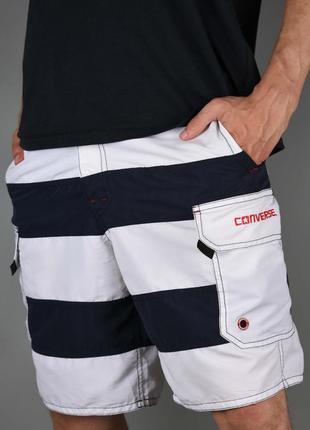Converse мужские шорты в полоску пляжные размер xs1 фото