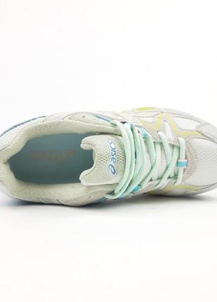 Кросівки asics gel kahana 8 бежеві з блакитним4 фото