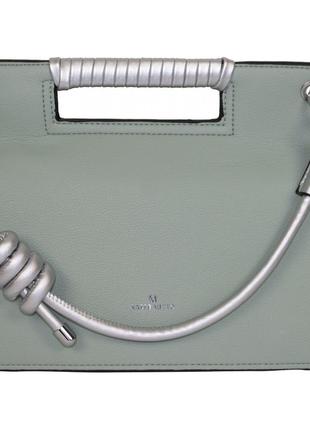 Женская, деловая, небольшая сумка, материал экокожа, дна короткая ручка,одна длинная,пять отделений (86815-1)