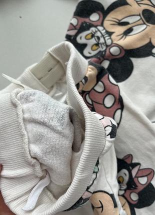 Костюм для младенца микки маус h&amp;m 68(4-6 мес) белый
