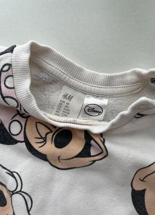 Костюм для младенца микки маус h&amp;m 68(4-6 мес) белый