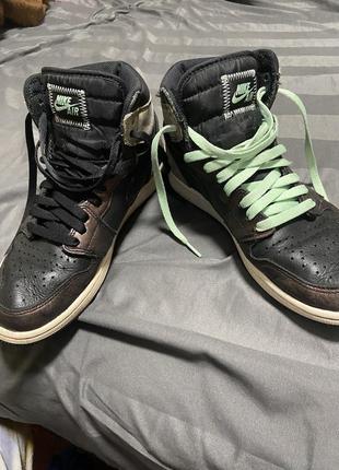 Кросівки jordan 1 retro high og “patina”4 фото