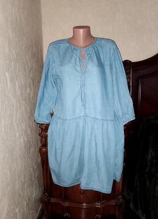 Джинсовое платье платье h&amp;m из нимечки