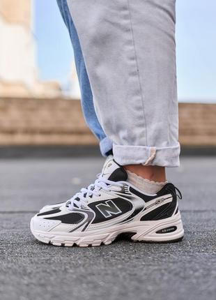 New balance 530 white black