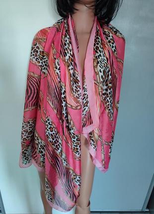 Шёлковое парео шаль