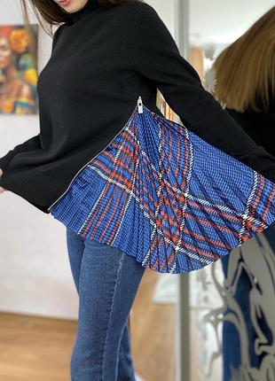 Sacai япония оригинал шерсть водолазка свитер