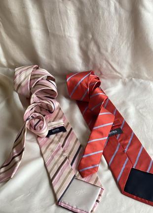 Краватки hugo boss оригінал шовк5 фото