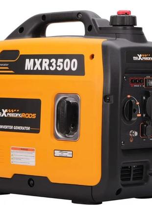 Инверторный бензиновый генератор maxpeedingrods mxr3500, номинал 3,0 квт, ручной старт