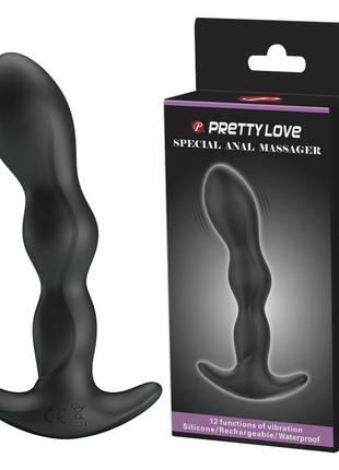 Анальна пробка - pretty love special anal massager black