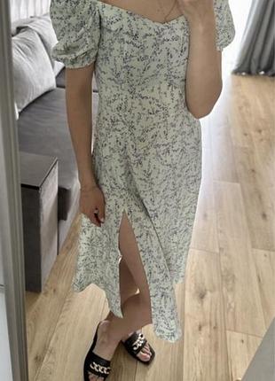 Платье, сарафан, миди, размер с