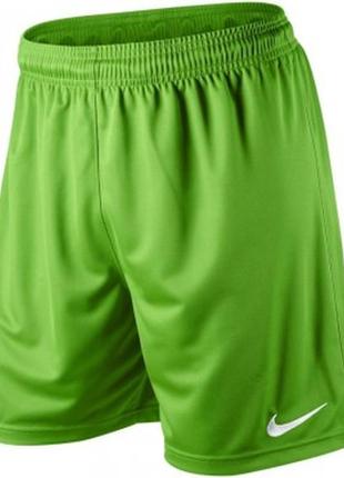 Шорты футбольные nike park knit short (448222-350) m3 фото