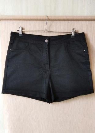 Papaya denim. базовые коттоновые шорты батального размера