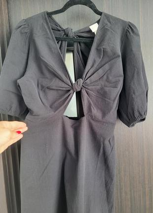 Платье льняное h&m